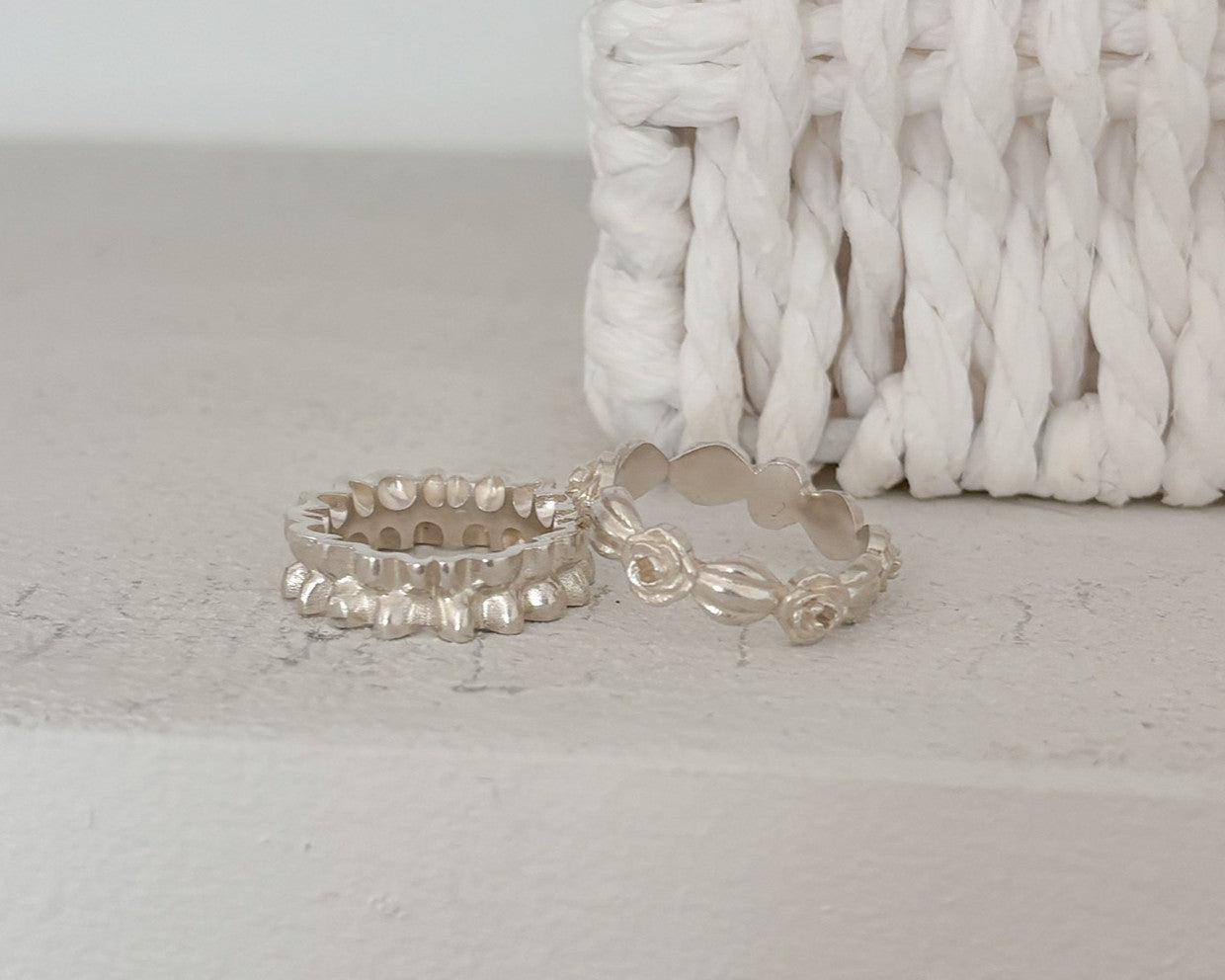 GLOW FLOWER FRILL VOLUME OPENRING