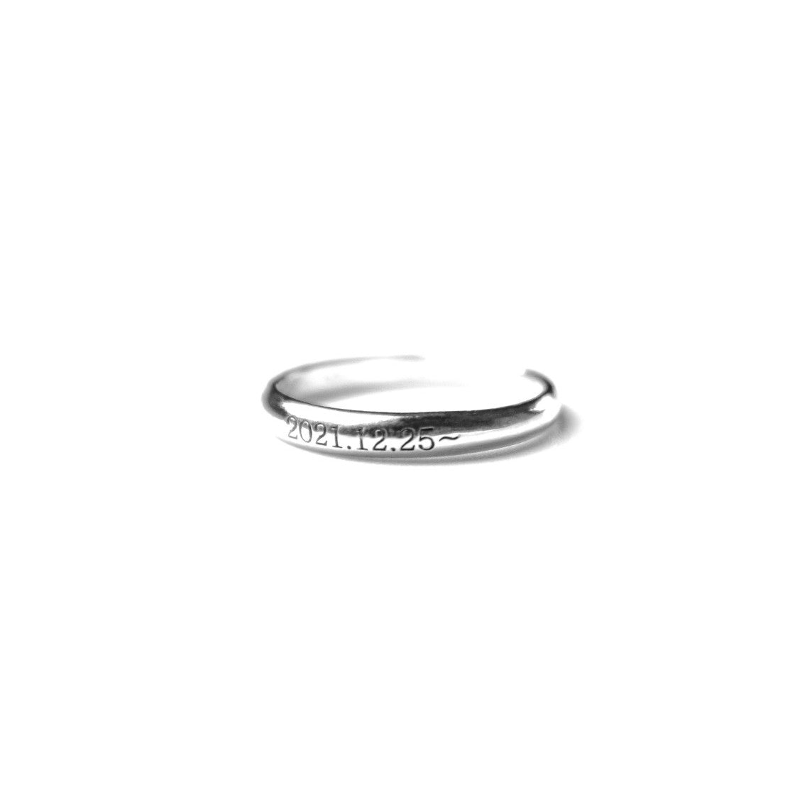 Ring Finger – Free Engraving Couple Ring (925 Silver)