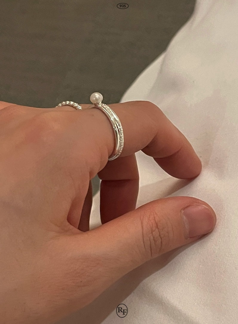 FROST Textured Ring (925 Silver)