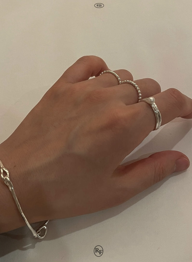 FROST Textured Ring (925 Silver)