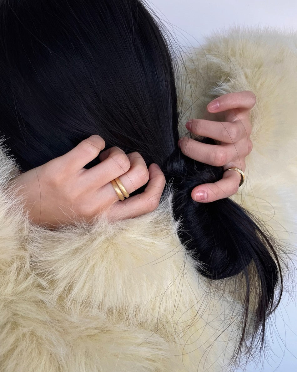 テクスチャー リング セット (2個) / texture ring set (2pieces)