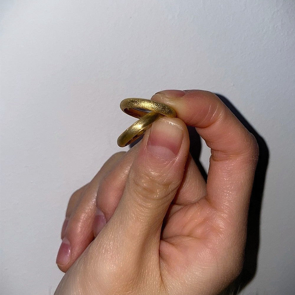 テクスチャー リング セット (2個) / texture ring set (2pieces)