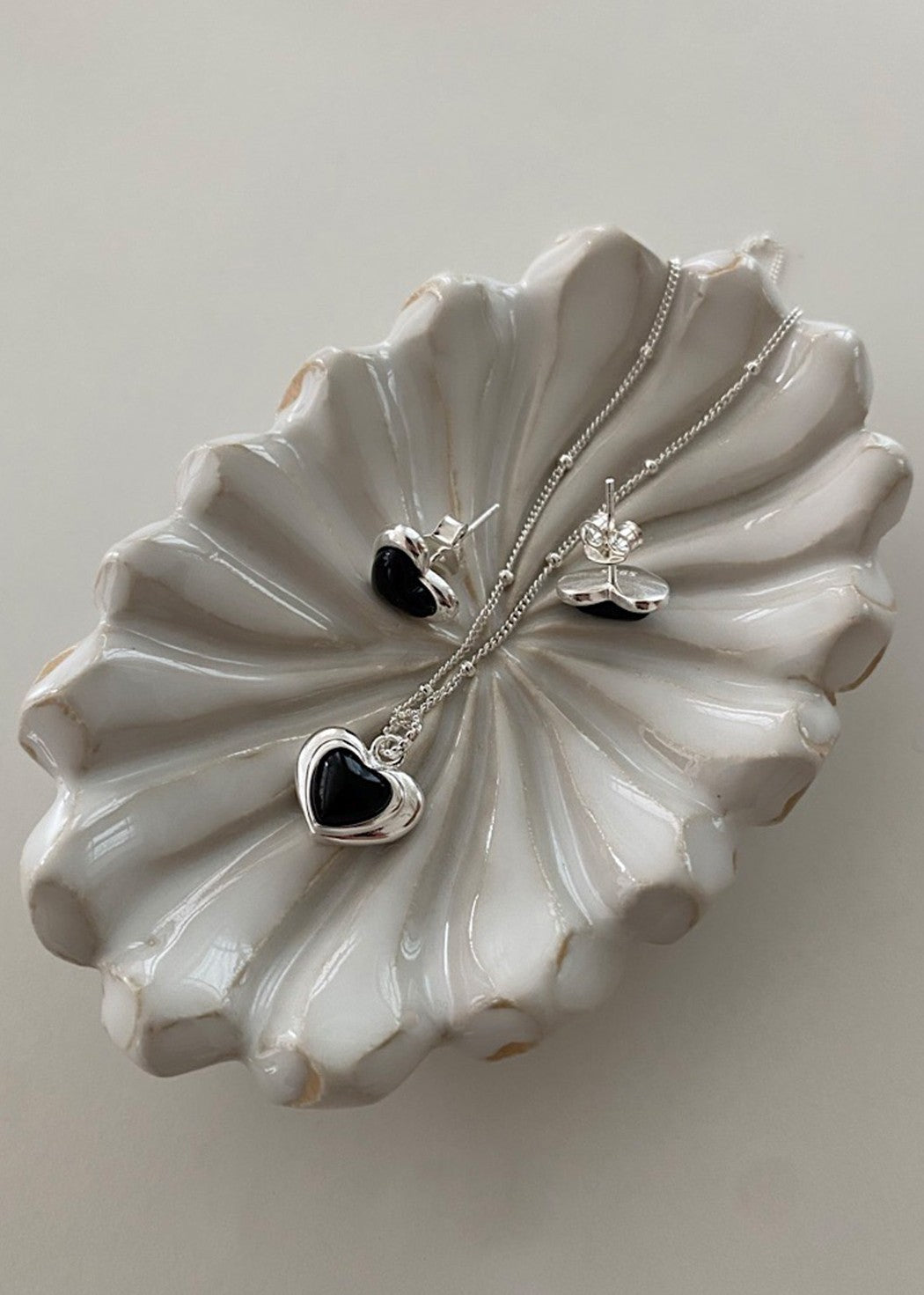 Baby heart necklace