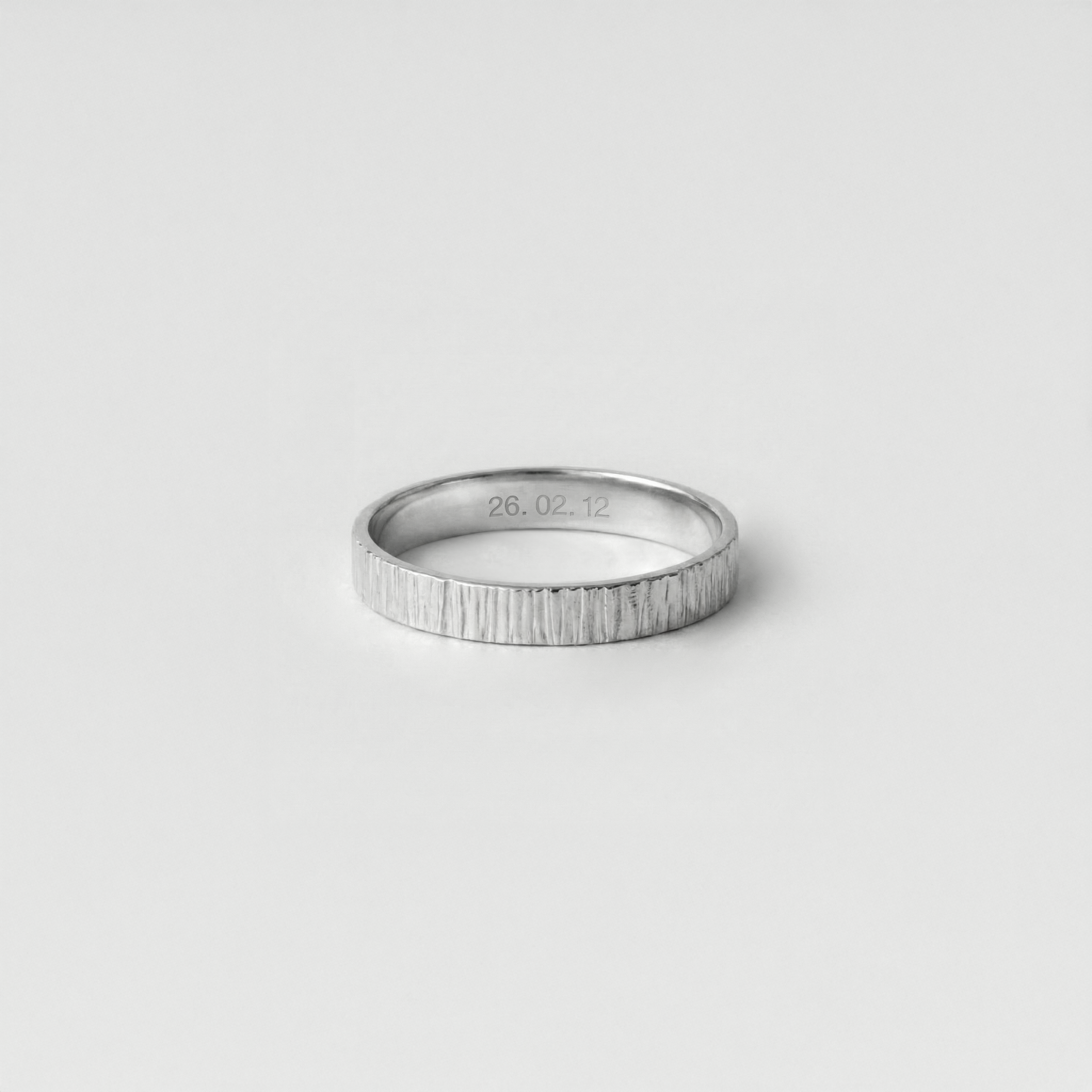 Flat Textured Ring