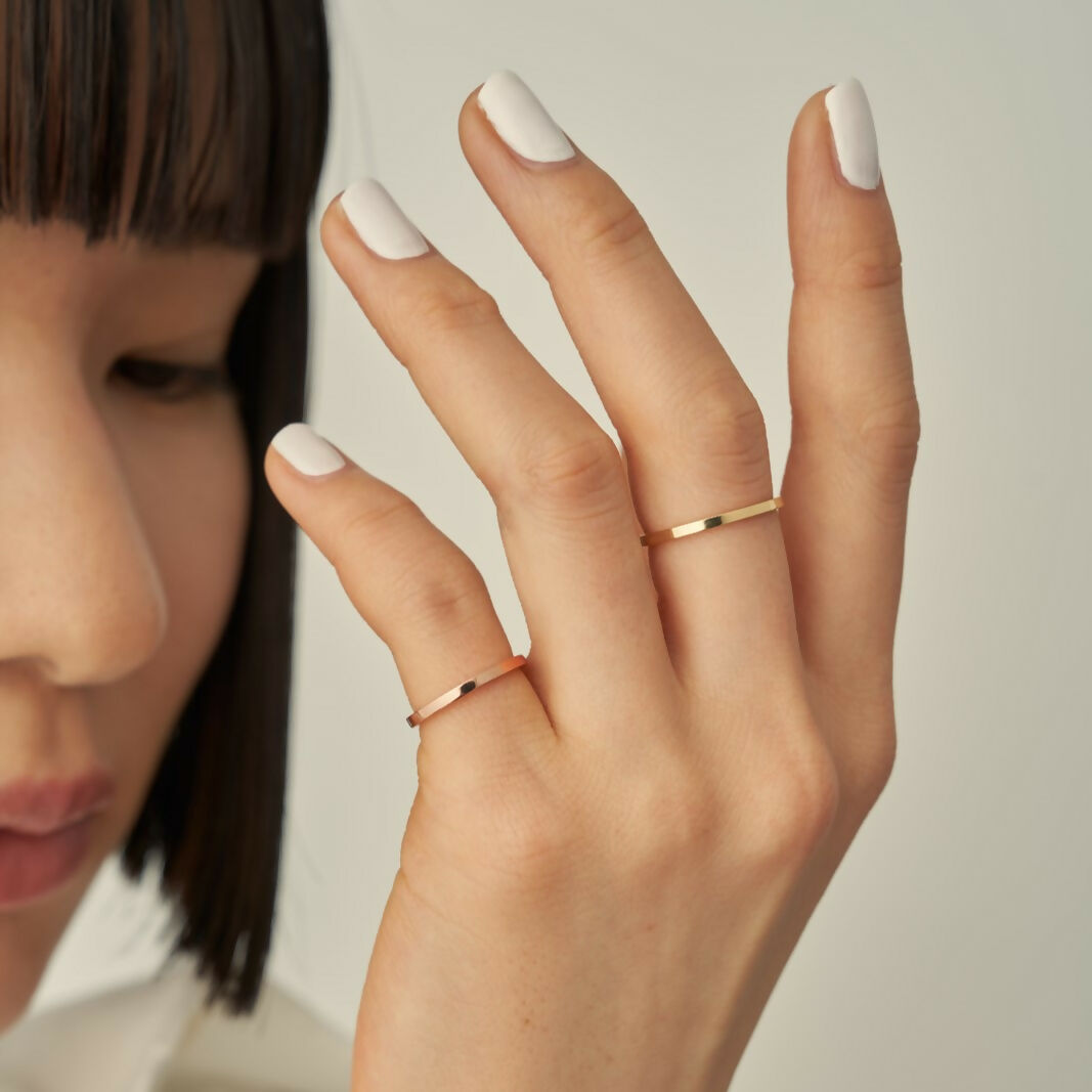 K18 フォーオール スキン リング / 18K for-all skin ring