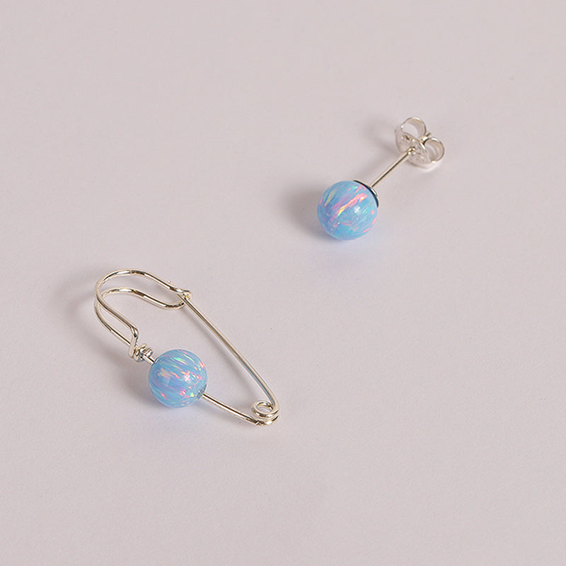 オパール クリップ ピアス / Opal clip earring | アモンズ – amondz