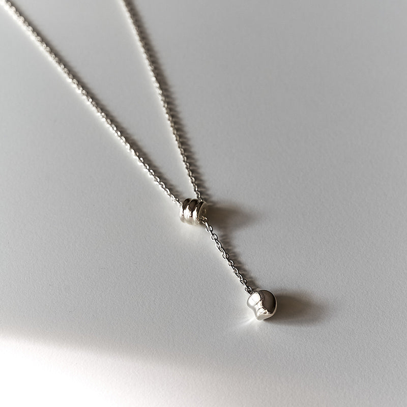 ロング ガレット ネックレス / LONG GALET NECKLACE