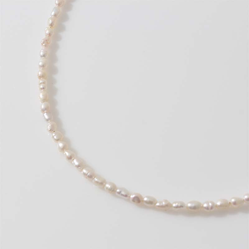 rice pearl necklace