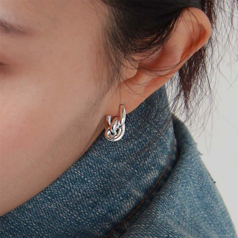 knot earrings