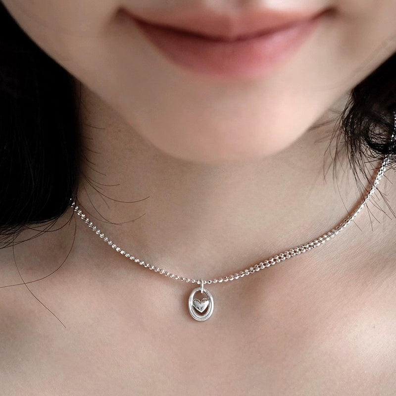 nimbus heart necklace