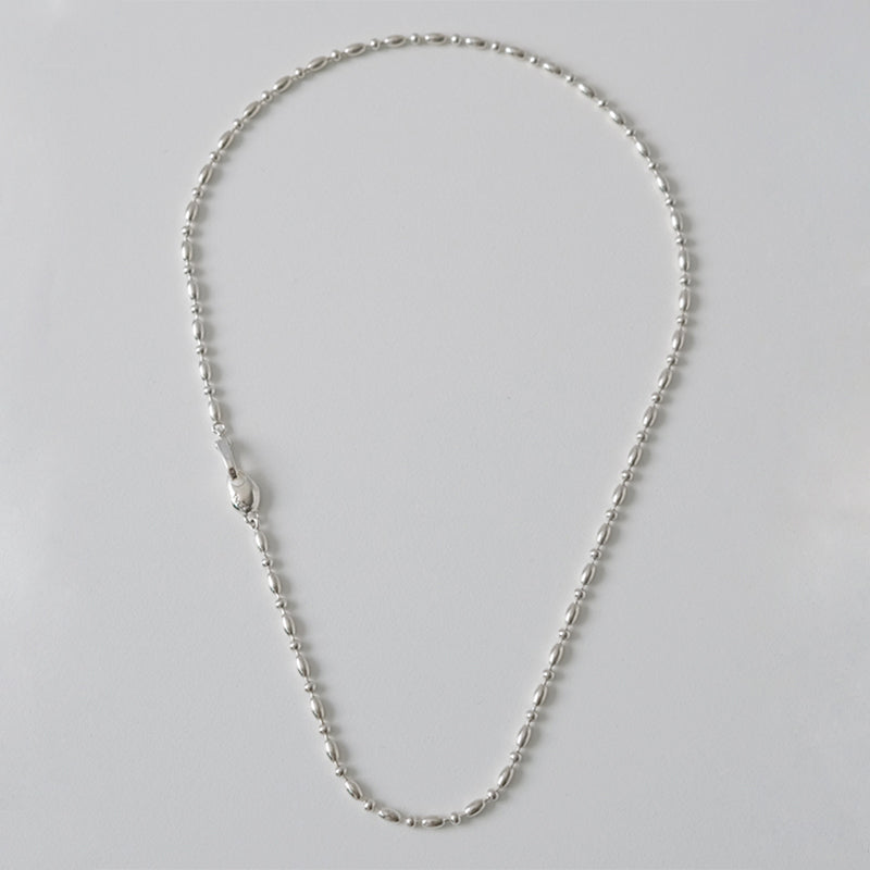 Bean eggball necklace