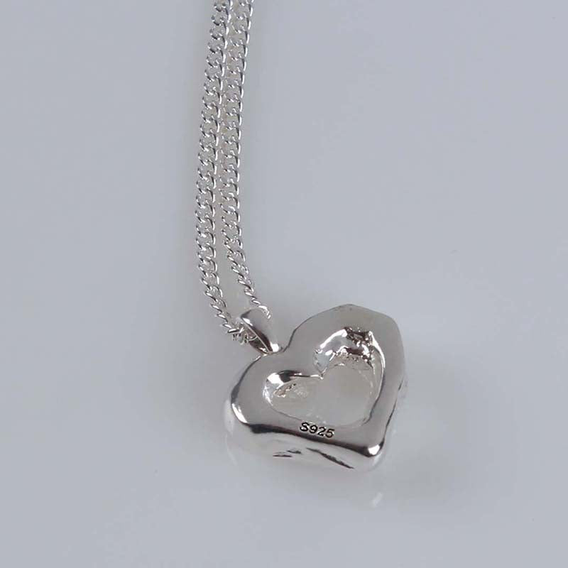 melting heart necklace