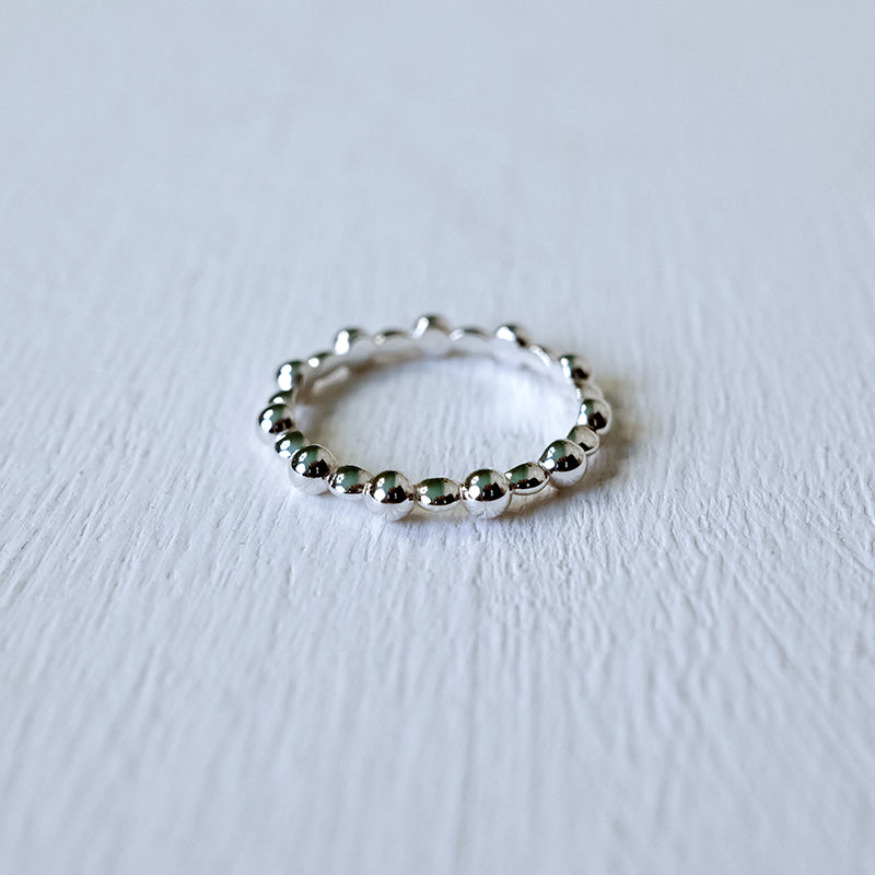 Pebble Bead Ring