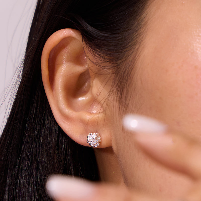 Sultana bead earring