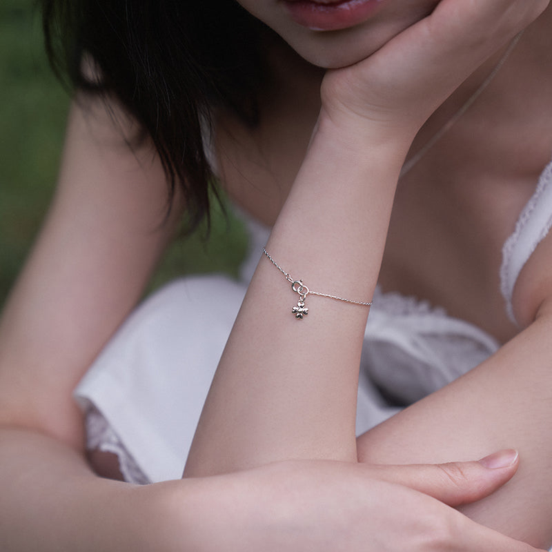 Heart Clover Bracelet