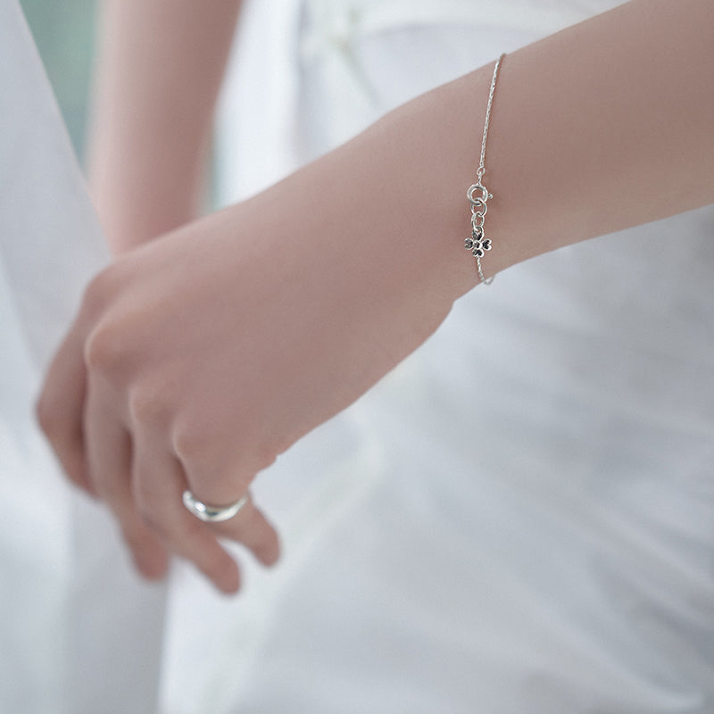 Heart Clover Bracelet
