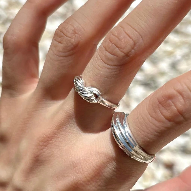 Tangle ring  (Sterling Silver)
