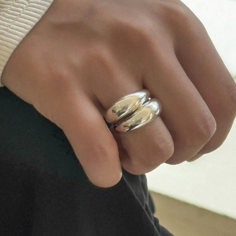 Silver Bold Ring