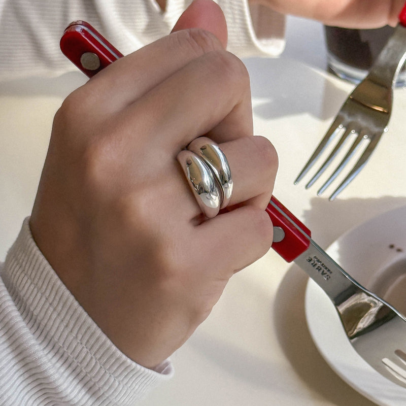 Silver Bold Ring