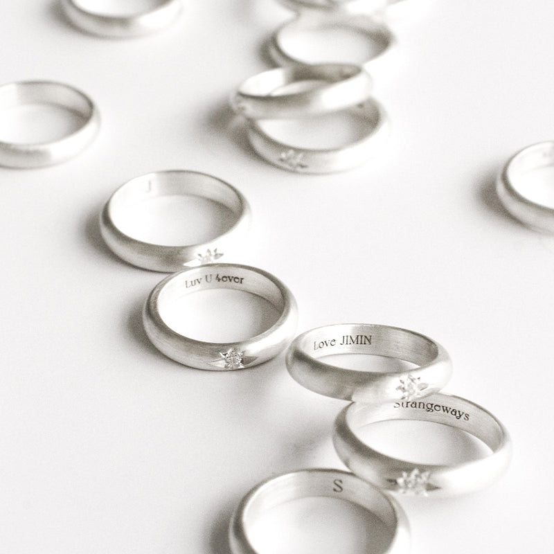 スター カーブド:4mm / STAR CARVED 4MM