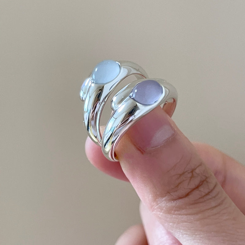 スウェル リング:ジェムストーン ゴールド / swell ring (gemstone) - gold