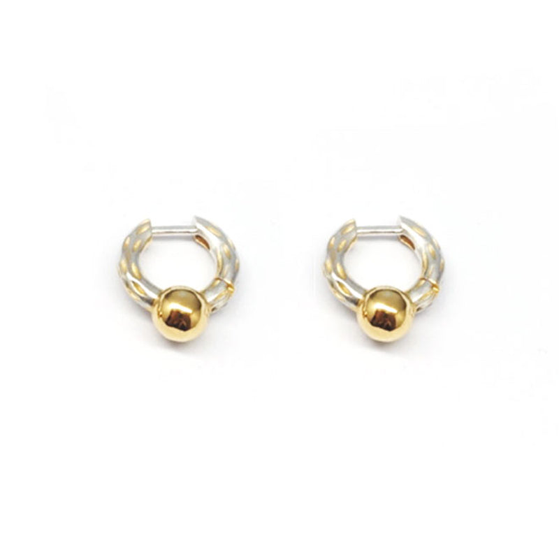 SESAME ミニ ワンタッチ シルバー ピアス / SESAME MINI ONE-TOUCH SILVER EARRINGS