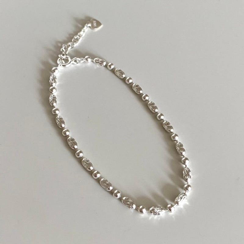 Eggball Layered Bracelet(Sterling Silver)