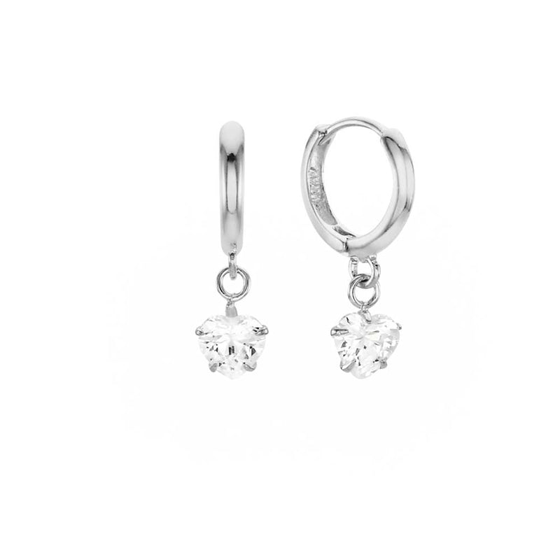 シャイニング ハート ピアス / shining heart earring