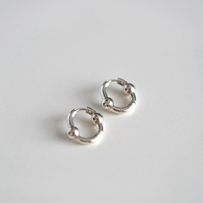 OT 2 ダブル ボール ピアス / OT 2 DOUBLE BALL EARRINGS