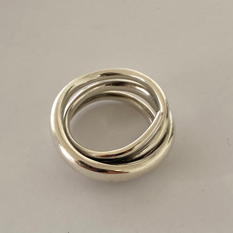 Bold twig ring Bold handmade ring