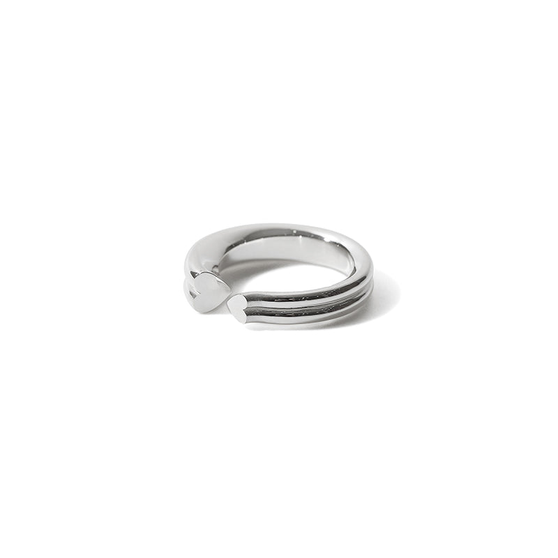 DOUBLE HEART RING