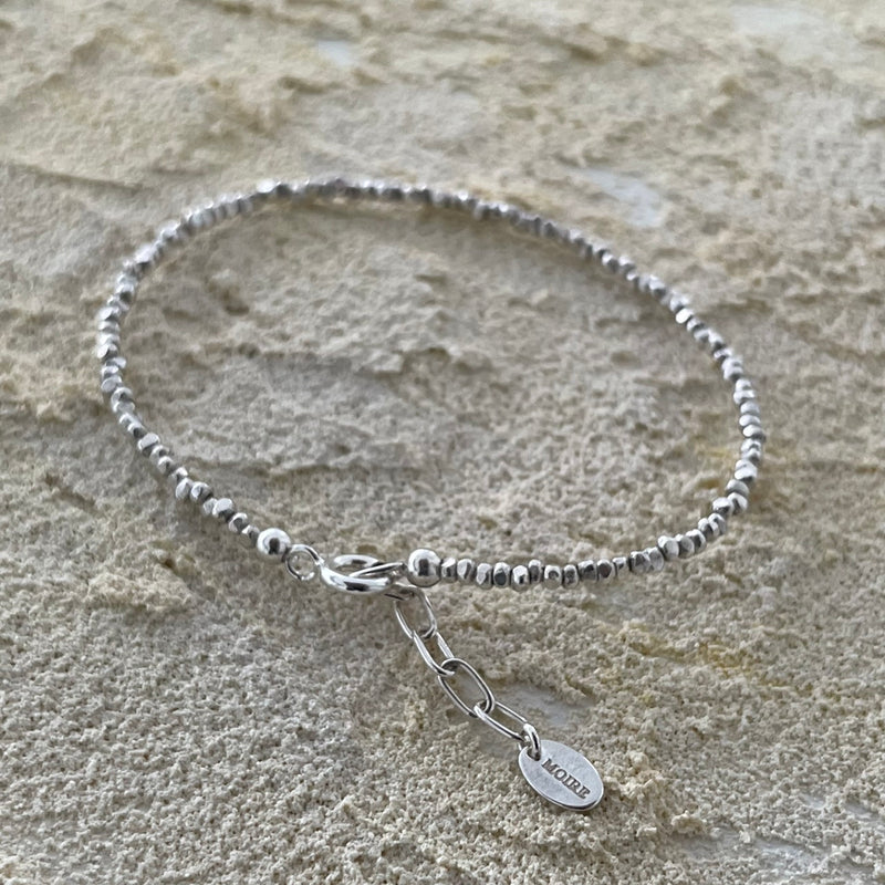 Salt silver bracelet