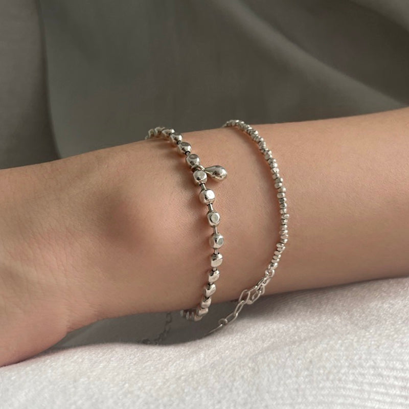 Salt silver bracelet