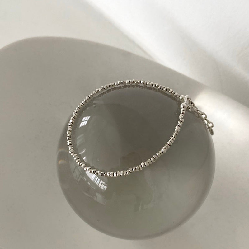 Salt silver bracelet