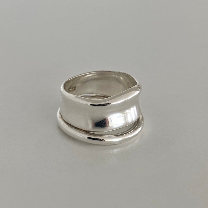 Bold layer ring Bold handmade ring
