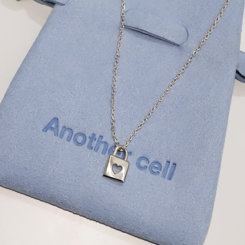 heart lock pendant
