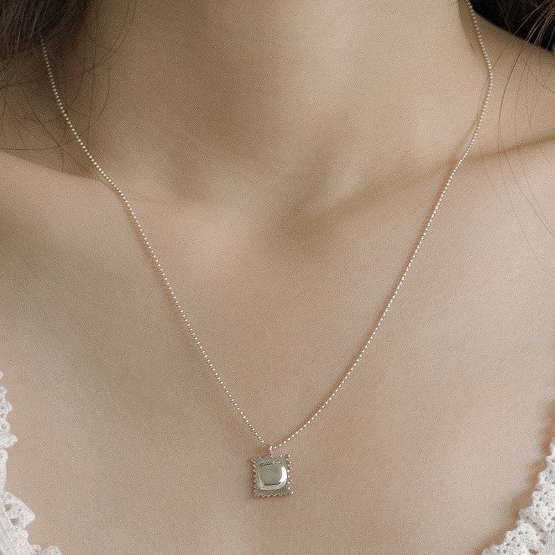 Ravioli necklace