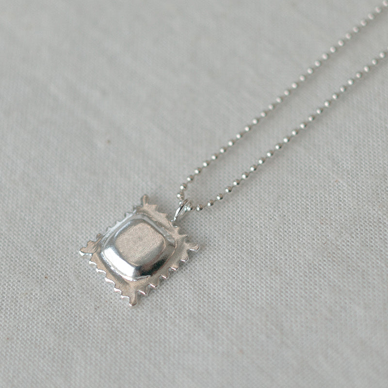 Ravioli necklace