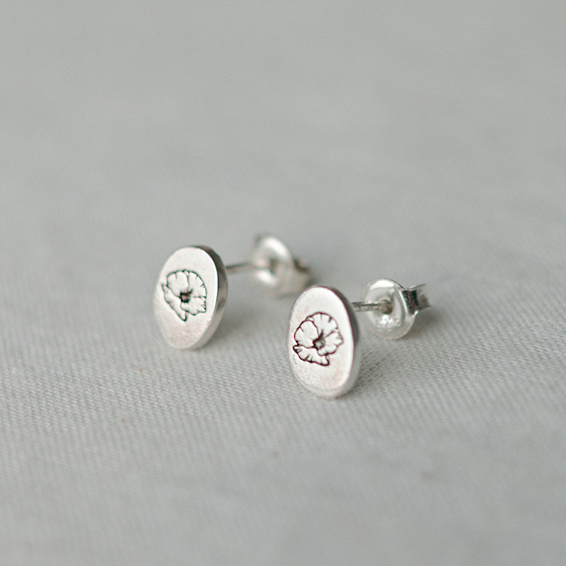 Piccola poppy earring