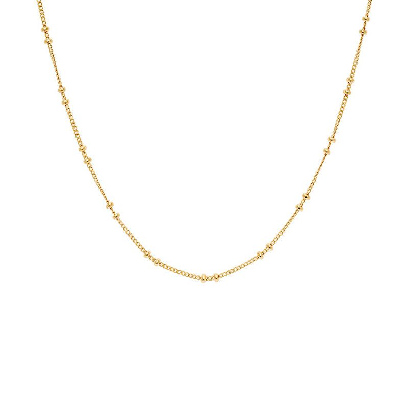 ブール ネックレス:ゴールド / BOULE NECKLACE (GOLD)