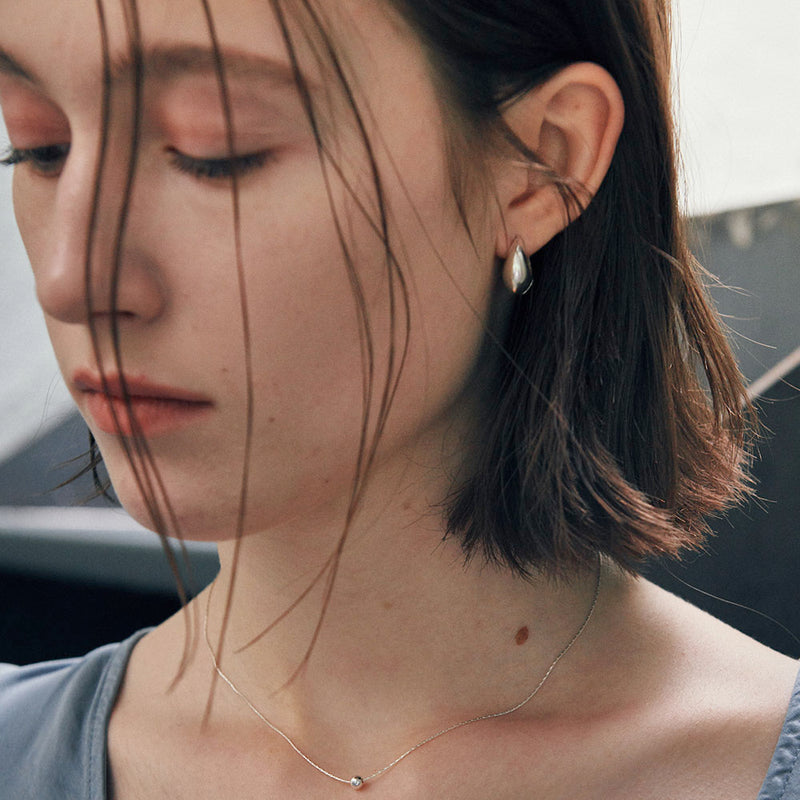 プー ピアス:シルバー / POOH EARRING (SILVER)