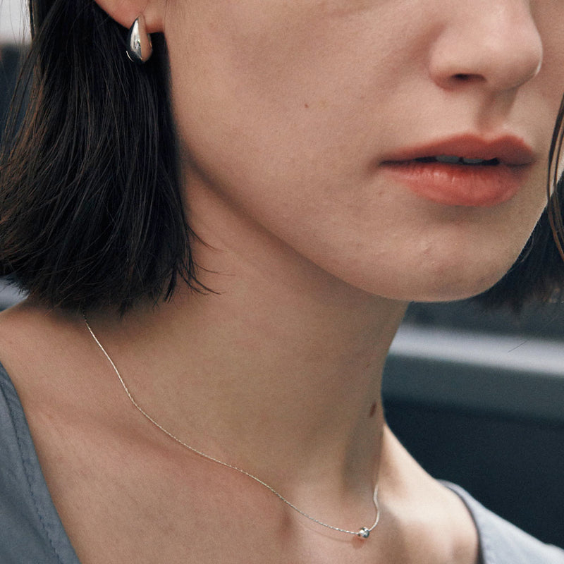 プー ピアス:シルバー / POOH EARRING (SILVER)