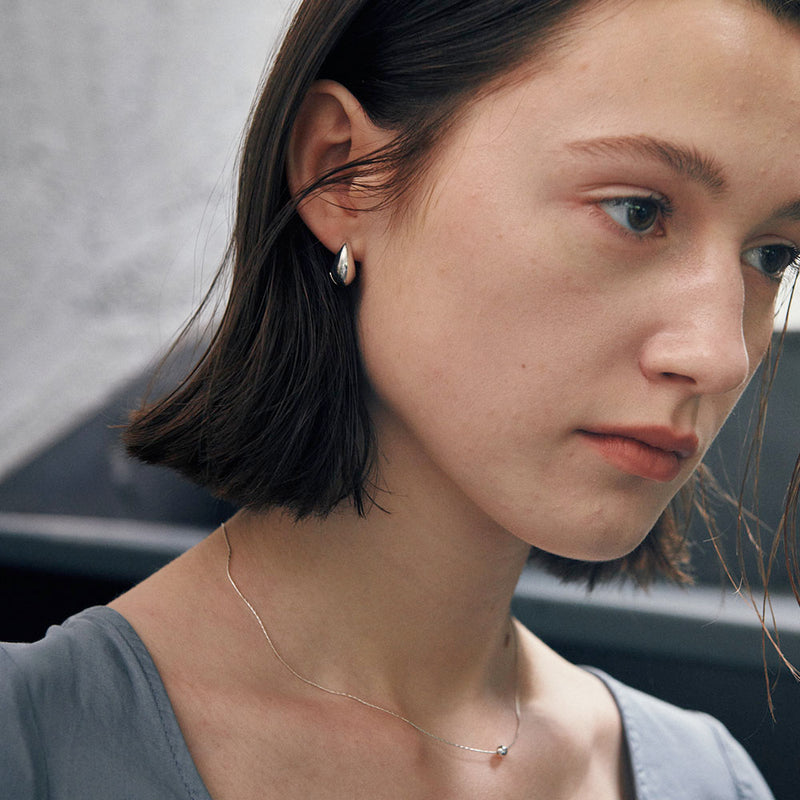 プー ピアス:シルバー / POOH EARRING (SILVER)