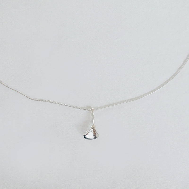 Morning glory necklace