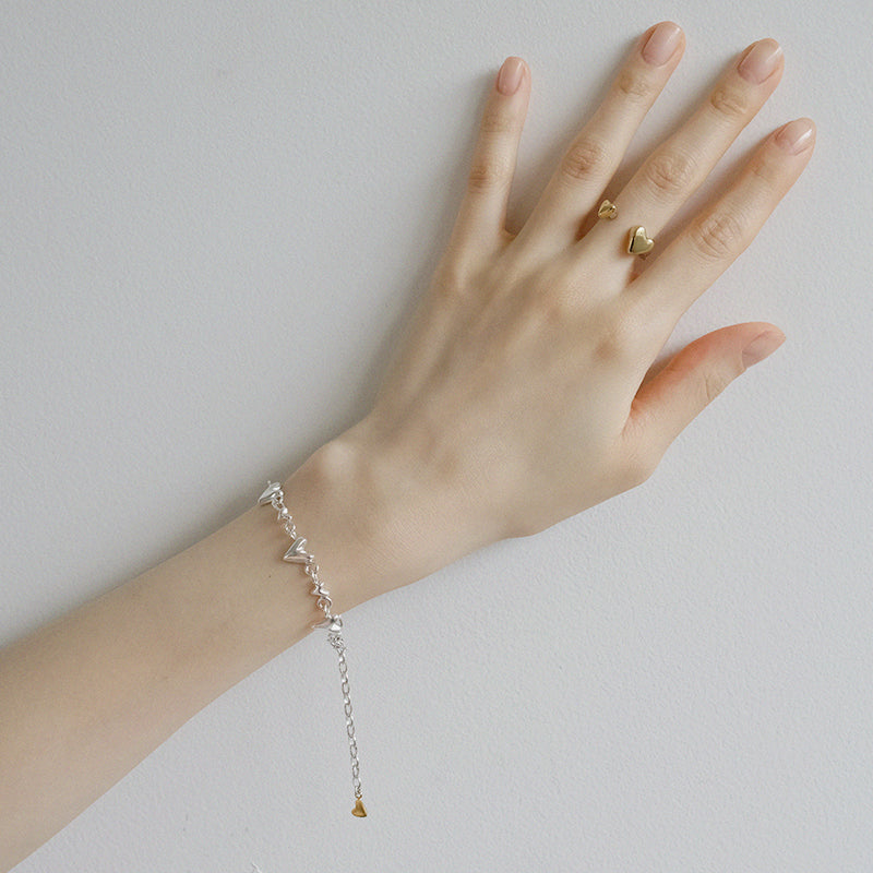 Heart Heart bracelet