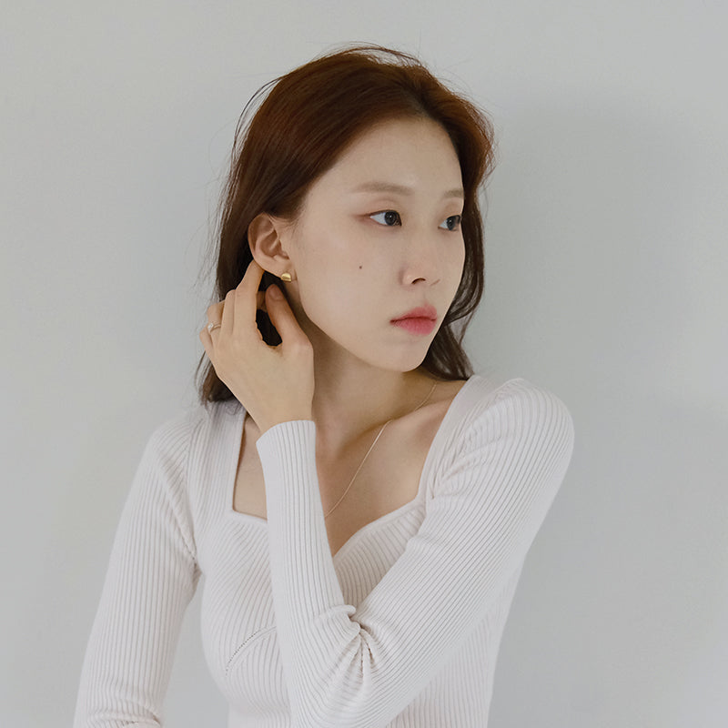 Piccola earring - Gold plated