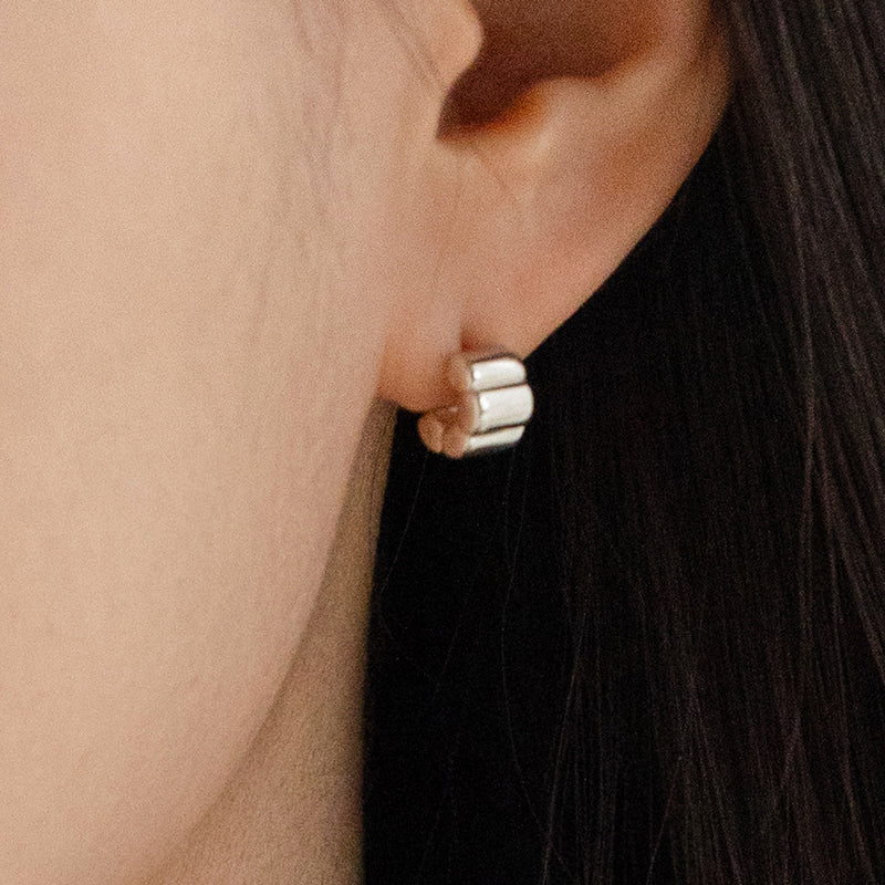 marshmallow earring