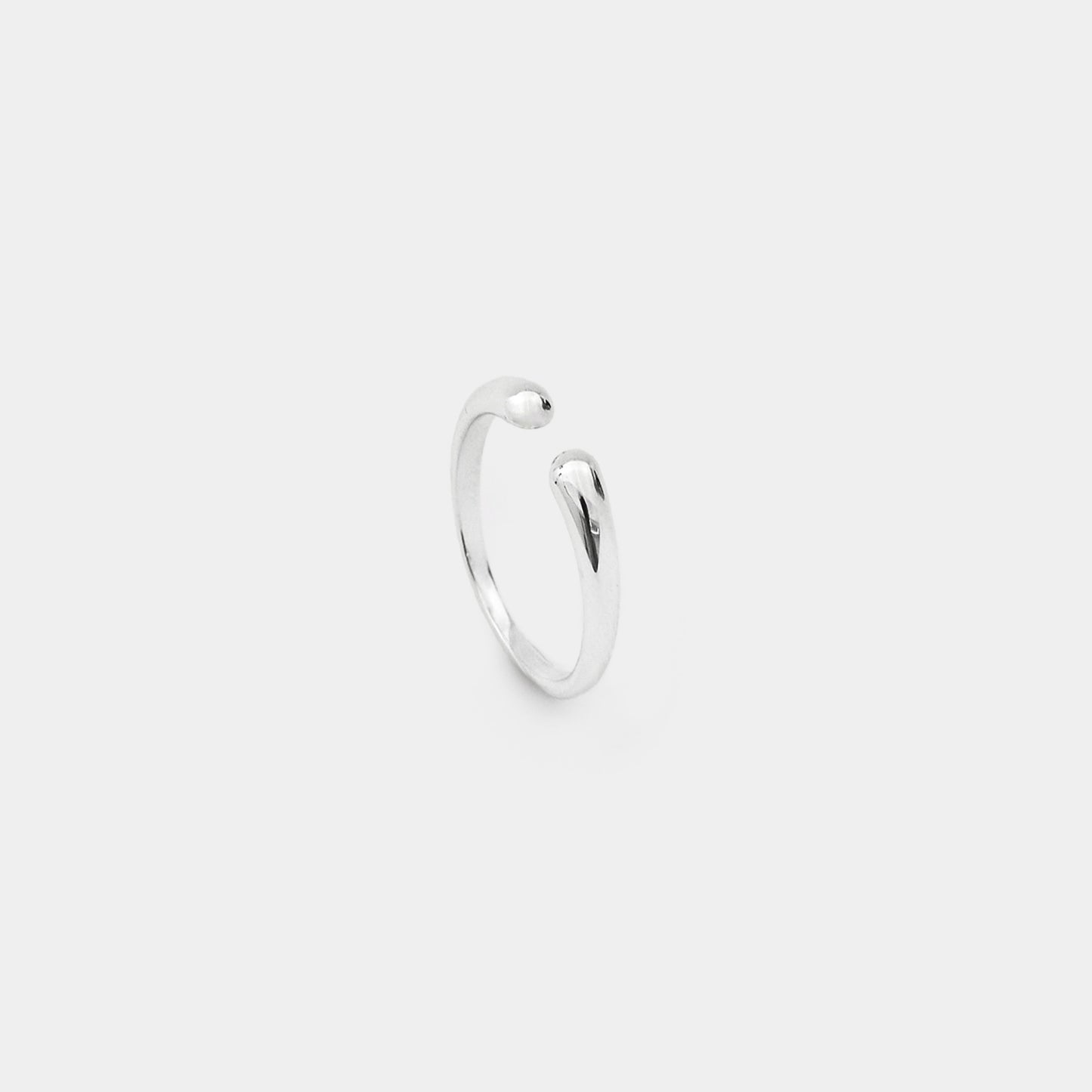 シルバーオープンボリュームウィアモンズリング / Silver Open Volume Ring