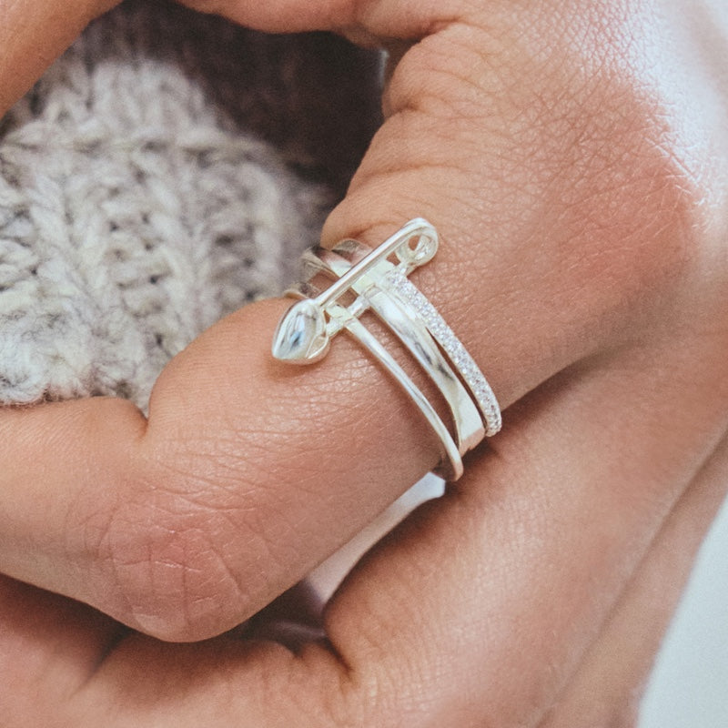 SCOUT セーフ バンド シルバー リング / SCOUT SAFE BAND SILVER RING