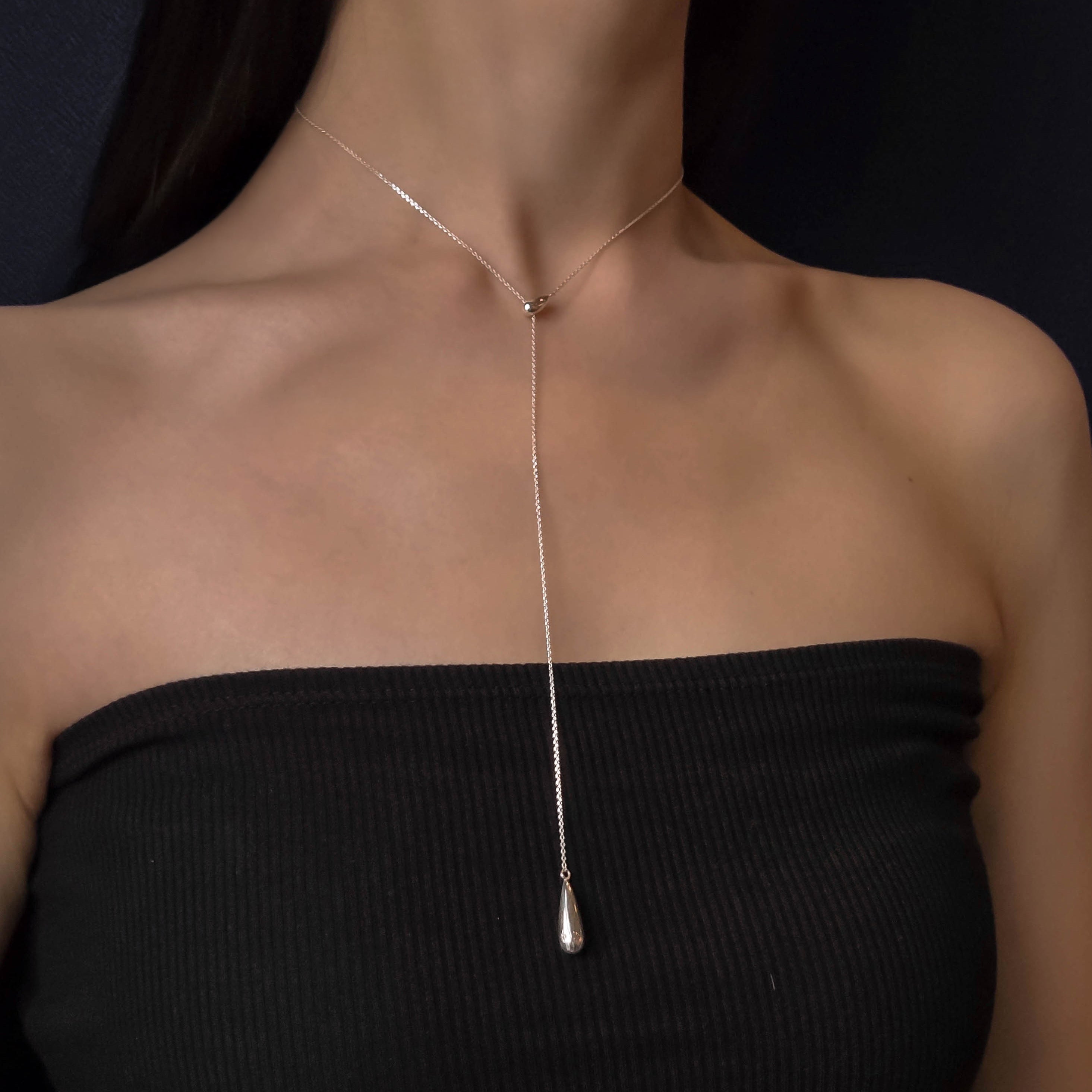 2 Water Drop Necklace